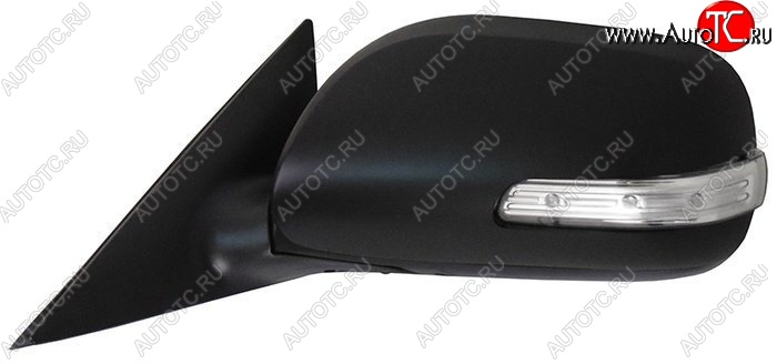 1 369 р. Боковое левое зеркало заднего вида (поворотник) SAT Toyota Camry XV40 рестайлинг (2009-2011) (Неокрашенное)  с доставкой в г. Пермь