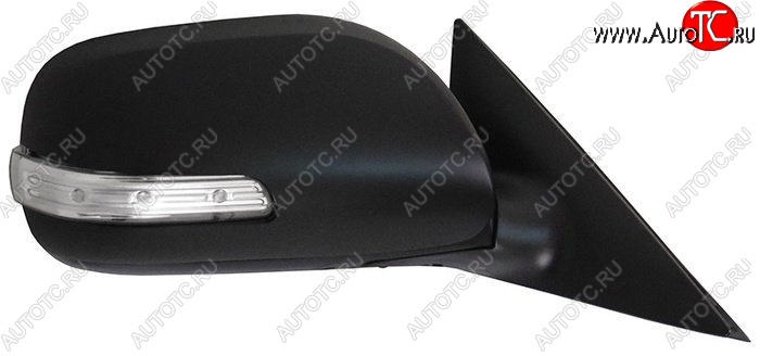 1 369 р. Боковое правое зеркало заднего вида (поворотник) SAT Toyota Camry XV40 рестайлинг (2009-2011) (Неокрашенное)  с доставкой в г. Пермь
