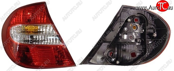 2 699 р. Левый фонарь SAT Toyota Camry XV30 дорестайлинг (2001-2004)  с доставкой в г. Пермь