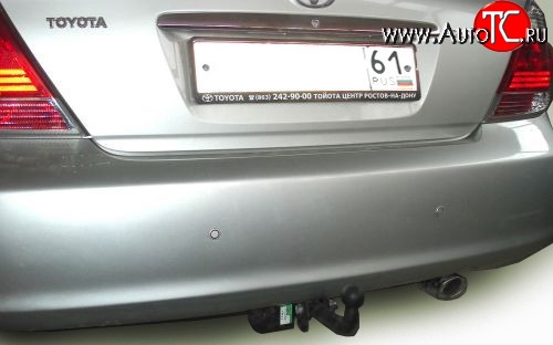 9 299 р. Фаркоп Лидер Плюс  Toyota Camry  XV30 (2001-2006) дорестайлинг, рестайлинг (Без электропакета)  с доставкой в г. Пермь