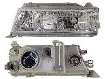 Левая фара (хрусталь) SAT Toyota Chaser 6 X100 дорестайлинг (1992-1996)