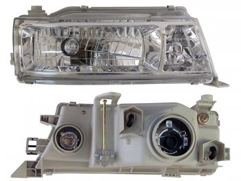 Правая фара (хрусталь) SAT Toyota Chaser 6 X100 дорестайлинг (1992-1996)