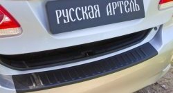 1 329 р. Защитная накладка на задний бампер RA  Toyota Corolla  E150 (2006-2010) седан дорестайлинг  с доставкой в г. Пермь. Увеличить фотографию 5