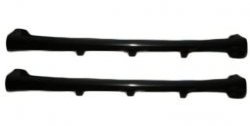 7 399 р. Пороги накладки CT Toyota Corolla E150 седан рестайлинг (2009-2013) (Неокрашенные)  с доставкой в г. Пермь. Увеличить фотографию 3