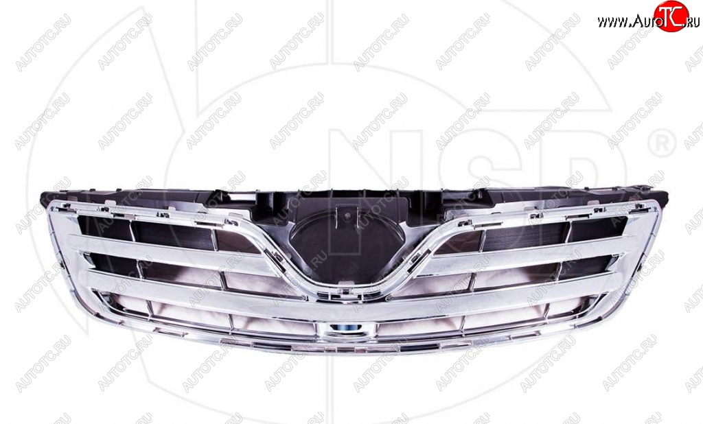 4 199 р. Решетка радиатора NSP. Toyota Corolla E150 седан рестайлинг (2009-2013) (Неокрашенная)  с доставкой в г. Пермь