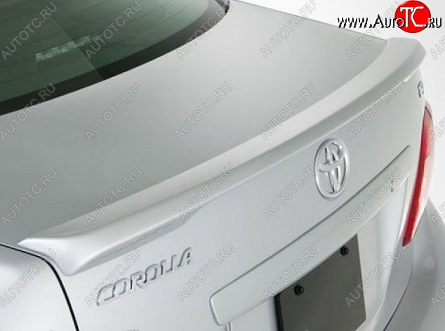 4 899 р. Спойлер CT Toyota Corolla E150 седан дорестайлинг (2006-2010) (Неокрашенный)  с доставкой в г. Пермь