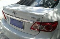 3 399 р. Лип спойлер АВТОКРАТ Toyota Corolla E150 седан рестайлинг (2009-2013) (Неокрашенный)  с доставкой в г. Пермь. Увеличить фотографию 3