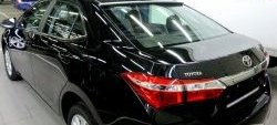 7 899 р. Козырёк на заднее стекло Sport Toyota Corolla E180 дорестайлинг (2013-2016) (Неокрашенный)  с доставкой в г. Пермь. Увеличить фотографию 2