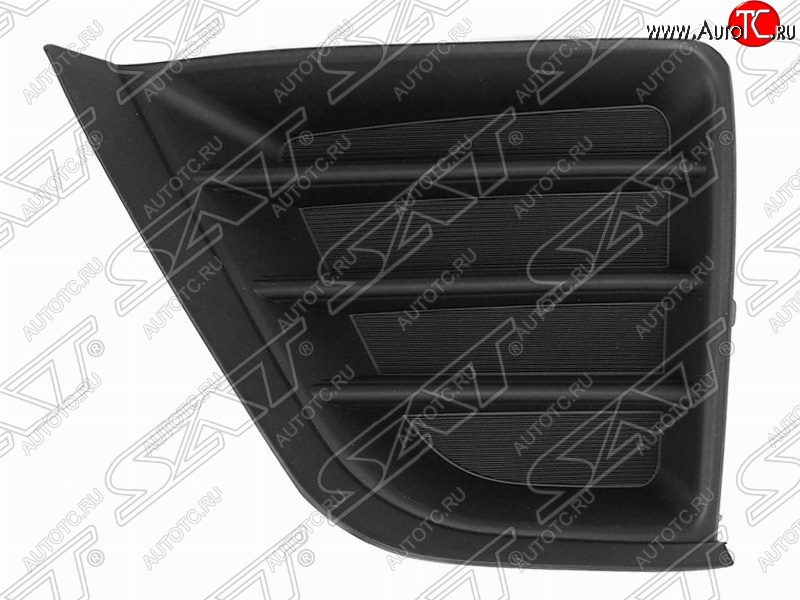 519 р. Левая заглушка в бампер под ПТФ SAT Toyota Corolla E180 рестайлинг (2016-2019)  с доставкой в г. Пермь