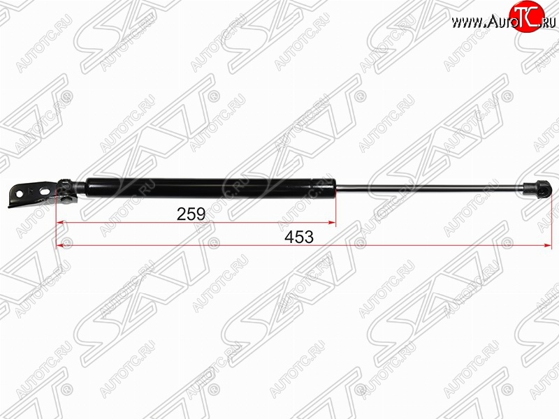899 р. Правый газовый упор крышки багажника SAT Toyota Corolla Axio (E140) седан дорестайлинг (2006-2008)  с доставкой в г. Пермь