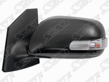 Левое боковое зеркало заднего вида SAT (9 контактов) Toyota Corolla Axio (E140) седан дорестайлинг (2006-2008)
