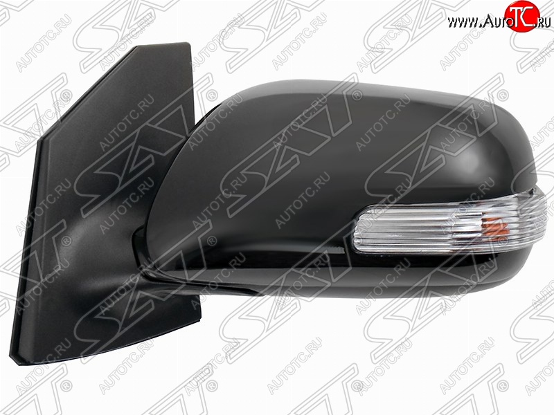 8 899 р. Левое боковое зеркало заднего вида SAT (9 контактов) Toyota Corolla Axio (E140) седан дорестайлинг (2006-2008) (Неокрашенное)  с доставкой в г. Пермь