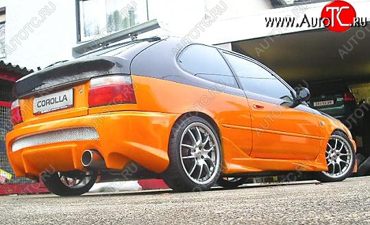 22 899 р. Задний бампер Velside Toyota Corolla E100 седан (1991-2002)  с доставкой в г. Пермь