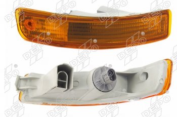 Правый указатель поворота SAT (желтый) Toyota Corolla E100 седан (1991-2002)