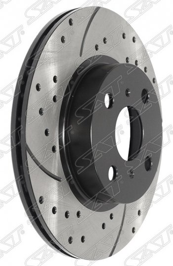 Диск тормозной SAT (передний, d 258) Toyota Corolla ( E100,  E110) - Sprinter ( E100,  E110)