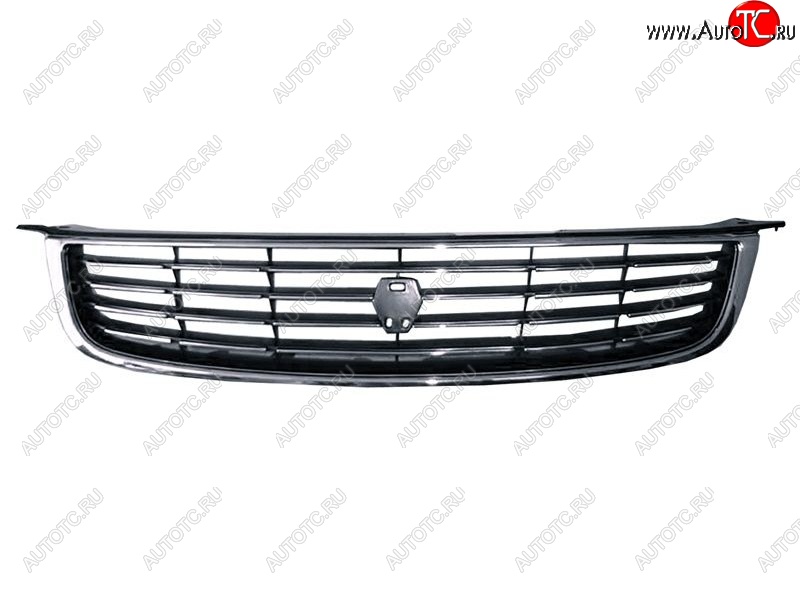 2 489 р. Решётка радиатора SAT (хром) Toyota Corolla E110 седан дорестайлинг (1997-2000) (Неокрашенная)  с доставкой в г. Пермь