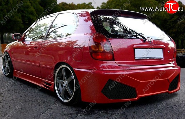 22 899 р. Задний бампер Golardo Toyota Corolla E110 седан дорестайлинг (1997-2000)  с доставкой в г. Пермь