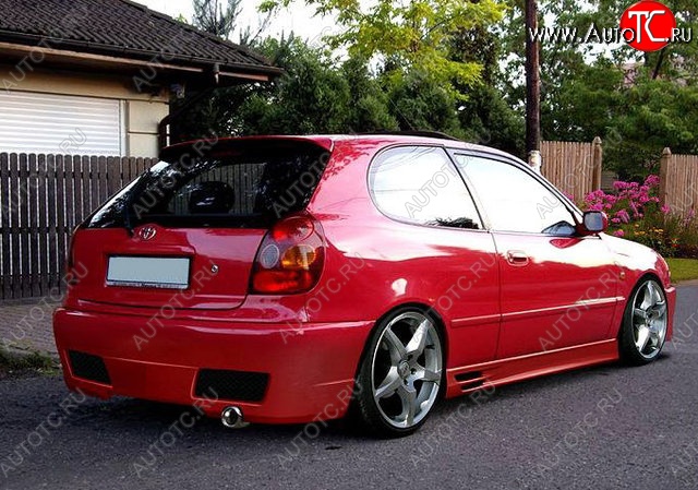 22 899 р. Задний бампер Weber Sport Toyota Corolla E110 седан дорестайлинг (1997-2000)  с доставкой в г. Пермь