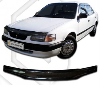 Дефлектор капота CA-Plastiс Toyota Corolla  E110 (1997-2000) седан дорестайлинг