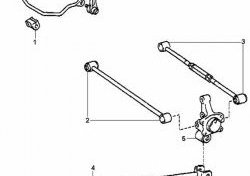 112 р. Полиуретановая втулка стабилизатора задней подвески Точка Опоры Toyota Corolla E110 седан дорестайлинг (1997-2000)  с доставкой в г. Пермь. Увеличить фотографию 2
