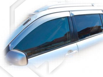 Дефлектора окон CA-Plastic Toyota Corolla  E120 (2004-2007) седан рестайлинг