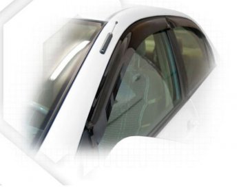Дефлектора окон (E121-124) CA-Plastic Toyota Corolla  E120 (2000-2004) седан дорестайлинг