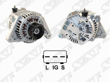 Генератор (90A/ 12V) (1ZZ) SAT Toyota Corolla E120 седан рестайлинг (2004-2007)