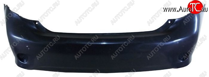 2 859 р. Бампер задний SAT Toyota Corolla E150 седан дорестайлинг (2006-2010) (Неокрашенный)  с доставкой в г. Пермь