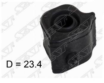Левая втулка переднего стабилизатора SAT (D=23.4) Toyota Corolla E150 седан дорестайлинг (2006-2010)