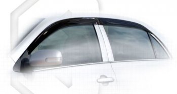 Дефлектора окон CA-Plastic Toyota Corolla E150 седан дорестайлинг (2006-2010)