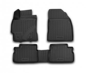 Коврики 3D в салон (полиуретан) Element Toyota Corolla  E150 (2006-2013) седан дорестайлинг, седан рестайлинг