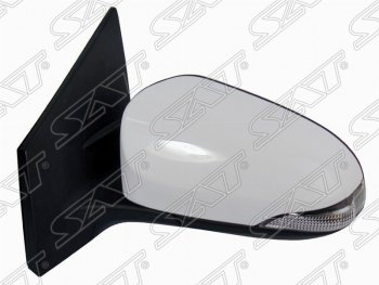 Левое боковое зеркало заднего вида SAT (обогрев, поворот, 7 контактов) Toyota Corolla E180 дорестайлинг (2013-2016)