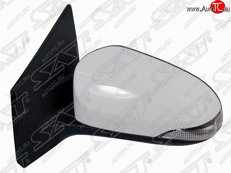 5 449 р. Левое боковое зеркало заднего вида SAT (обогрев, поворот, 7 контактов) Toyota Corolla E180 рестайлинг (2016-2019) (Неокрашенное)  с доставкой в г. Пермь