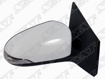 Правое боковое зеркало заднего вида SAT (обогрев, поворот, 7 контактов) Toyota Corolla E180 дорестайлинг (2013-2016)