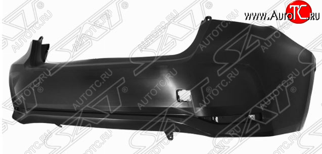 4 749 р. Задний бампер SAT Toyota Corolla E210 седан дорестайлинг (2018-2022) (Неокрашенный)  с доставкой в г. Пермь