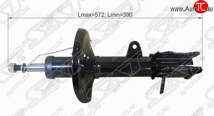 3 399 р. Правый амортизатор задний SAT Toyota Sprinter E110 дорестайлинг седан (1995-1997)  с доставкой в г. Пермь