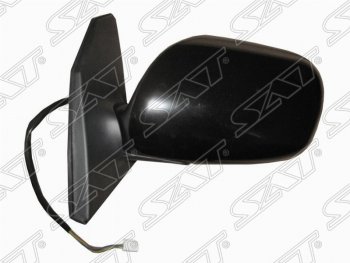 Левое боковое зеркало заднего вида SAT (обогрев, 5 контактов) Toyota Corolla E120 хэтчбек 5 дв. дорестайлинг (2000-2004)