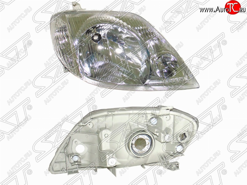 3 499 р. Правая фара передняя SAT Toyota Corolla E120 хэтчбек 5 дв. дорестайлинг (2000-2004)  с доставкой в г. Пермь
