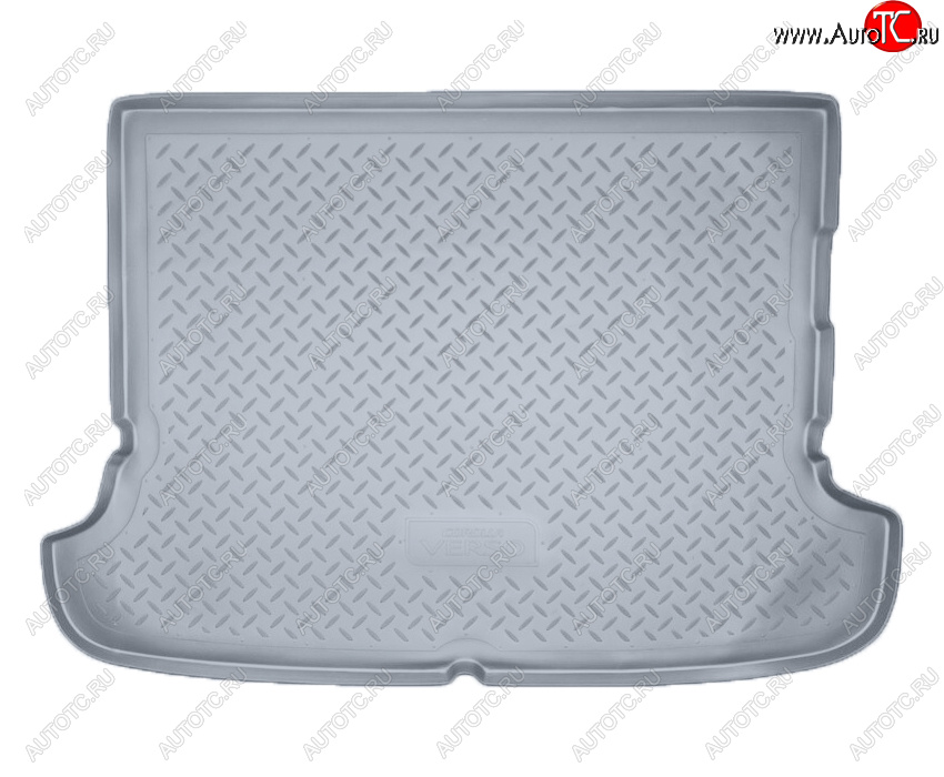 2 199 р. Коврик багажника Norplast Unidec  Toyota Corolla Verso  AR10 (2004-2009) (Цвет: серый)  с доставкой в г. Пермь
