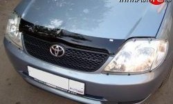 Дефлектор капота NovLine Toyota Corolla E120 хэтчбек 5 дв. дорестайлинг (2000-2004)