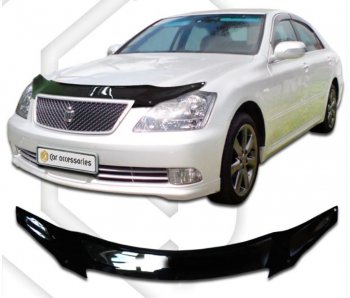 Дефлектор капота CA-Plastiс Toyota Crown  S180 (2005-2008) седан рестайлинг