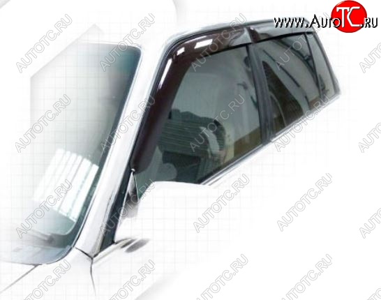 1 999 р. Дефлектора окон CA-Plastic (увеличенная задняя дверь)  Toyota Crown  XS10 (1995-2017) седан (Classic полупрозрачный, Без хром.молдинга)  с доставкой в г. Пермь