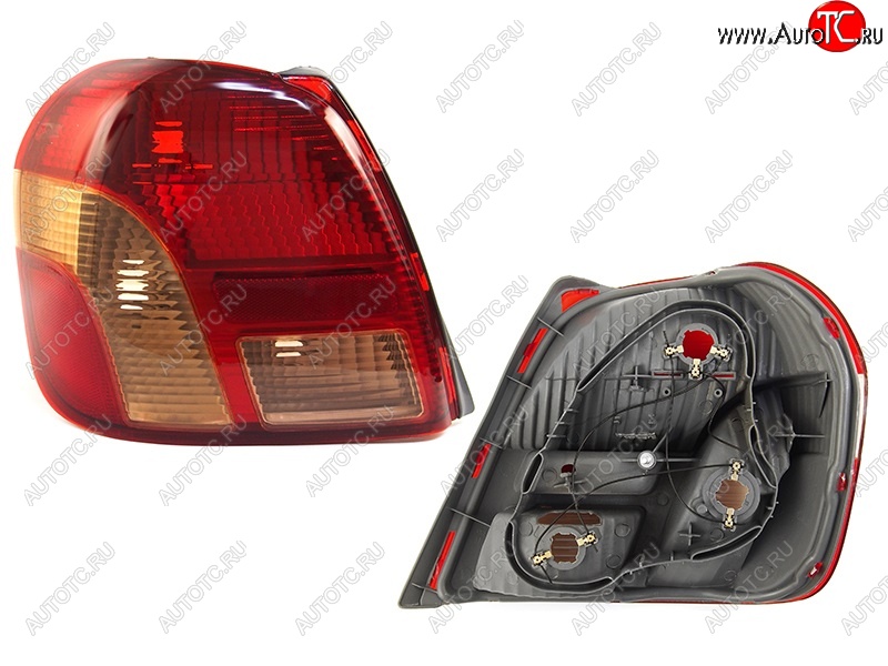 2 969 р. Левый фонарь SAT Toyota Echo XP10 седан дорестайлинг (1999-2002)  с доставкой в г. Пермь
