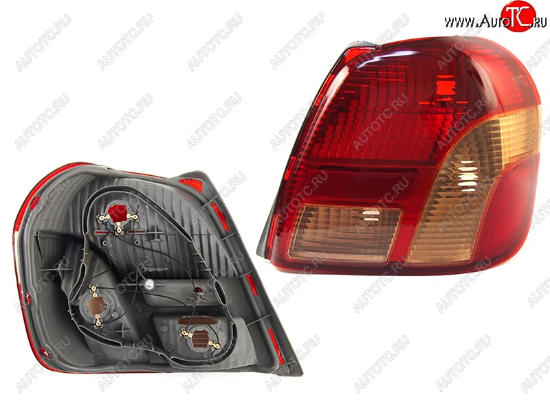 2 969 р. Правый фонарь SAT Toyota Echo XP10 седан дорестайлинг (1999-2002)  с доставкой в г. Пермь