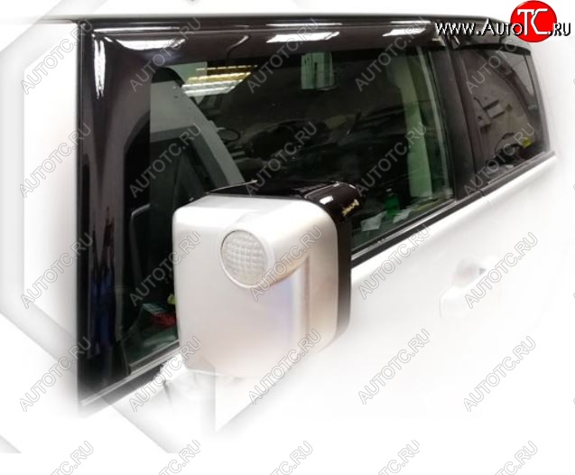 2 079 р. Дефлектора окон CA-Plastic  Toyota FJ-Cruiser (2006-2018) (Classic полупрозрачный)  с доставкой в г. Пермь