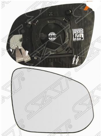 Правое полотно зеркала SAT (сферическое с обогревом) Toyota RAV4 XA40 5 дв. дорестайлинг (2012-2015)
