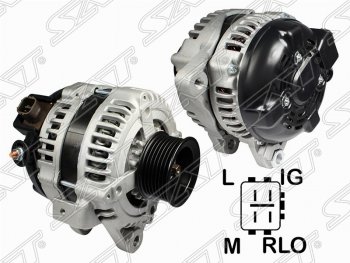Генератор (2.0 1AZFSE, 2.4 2AZFE) SAT Toyota Harrier XU10 рестайлинг (2000-2003)