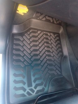 2 299 р. Коврики в салон 2WD (правый руль) Aileron 3D  Toyota Harrier  XU30 (2003-2013)  с доставкой в г. Пермь. Увеличить фотографию 2