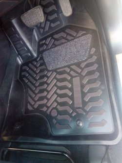 2 299 р. Коврики в салон 2WD (правый руль) Aileron 3D  Toyota Harrier  XU30 (2003-2013)  с доставкой в г. Пермь. Увеличить фотографию 4