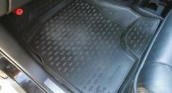 5 199 р. Комплект ковриков в салон (правый руль, чёрные, полиуретан) Element Toyota Harrier XU30 (2003-2013) (Чёрные)  с доставкой в г. Пермь. Увеличить фотографию 4